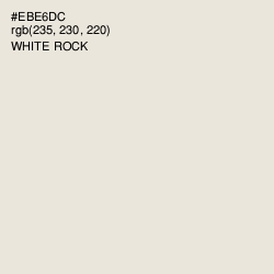 #EBE6DC - White Rock Color Image